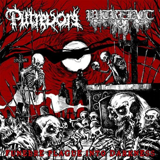 PUTREVORE / PUTREFACT - Funebre Plague Into Darkness (7 Split EP)