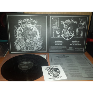 ALCOHOLIC FORCE - Worshippers Of Hell (12 LP + CD)
